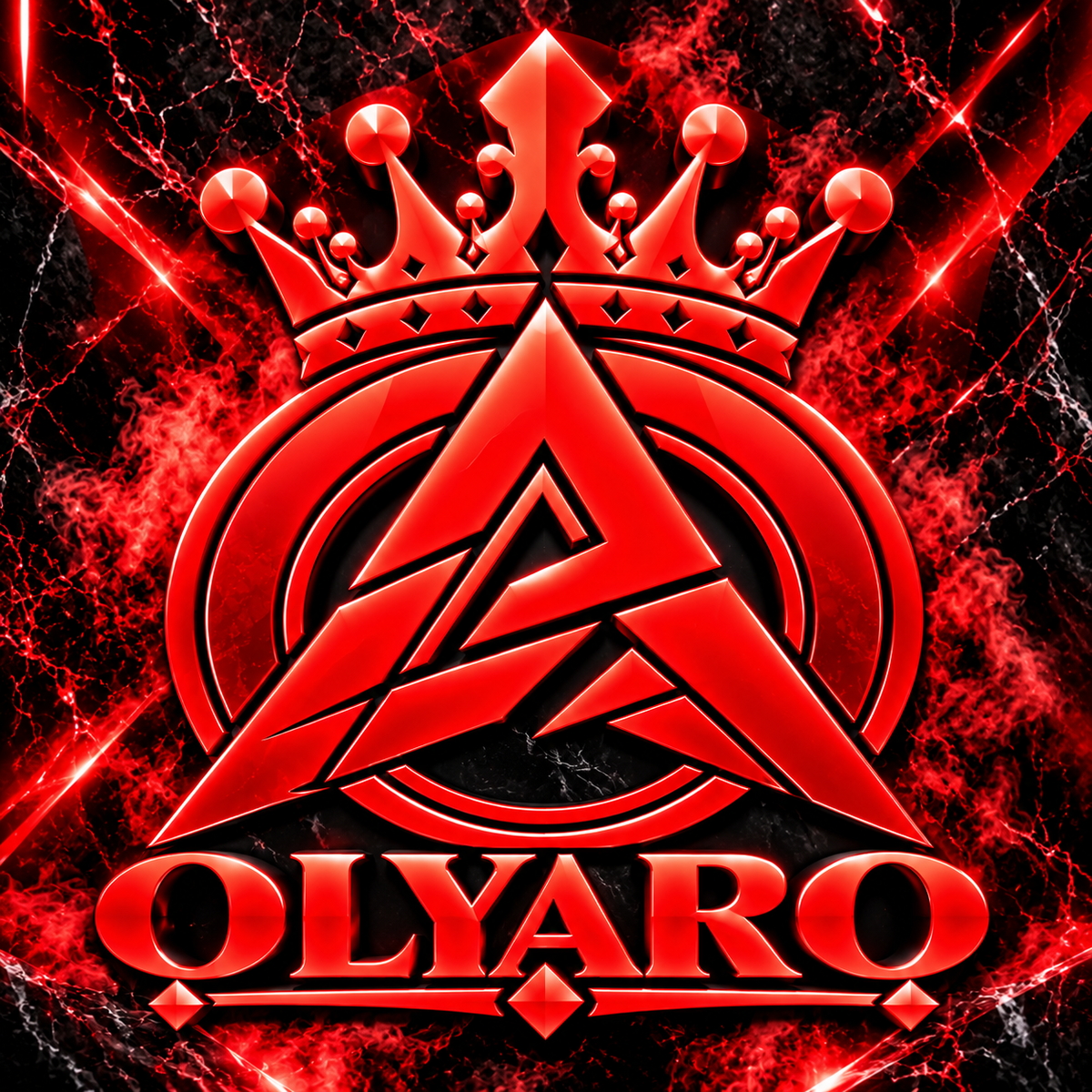 OLYARO -T-Shirt Black Edition Classic King Small/Red