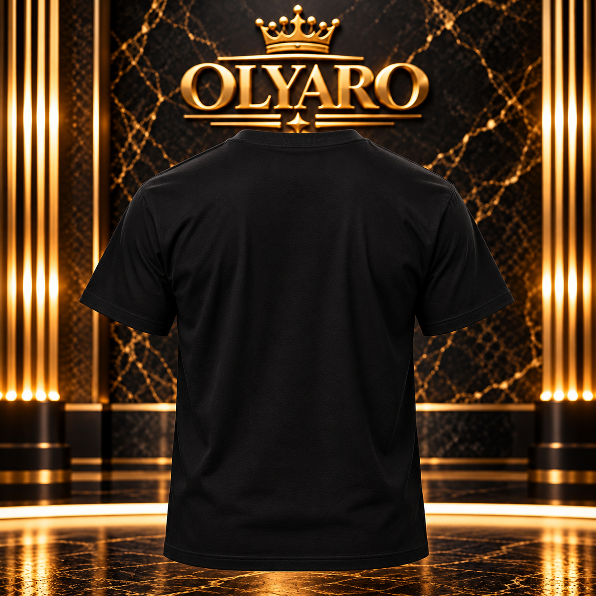 OLYARO -T-Shirt Black Edition Sneakers