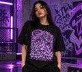 OLYARO T-shirt Black Edition Classic/Purple