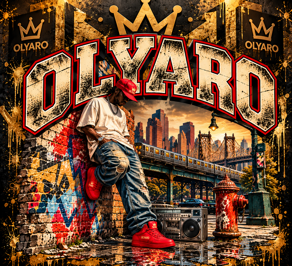 OLYARO -T-Shirt Black Edition Street