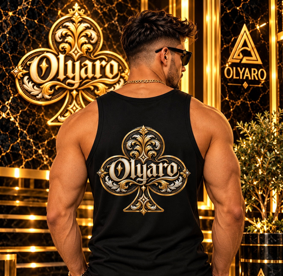 Débardeur  OLYARO Black Edition Trèfle