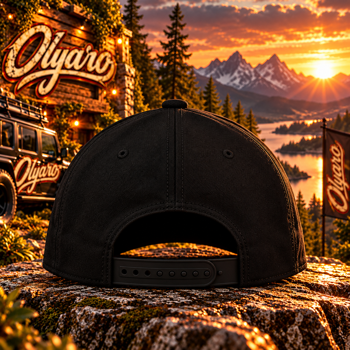 Casquette Olyaro BLACK Edition Vintage