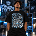 OLYARO -T-Shirt Black Edition Classic/White