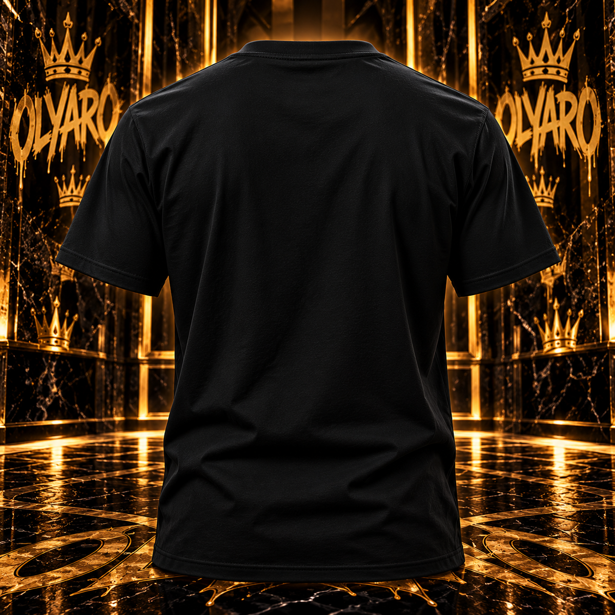 OLYARO -T-Shirt Black Edition Baseball