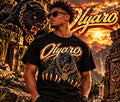 OLYARO -T-Shirt Black Edition Vintage Panthere