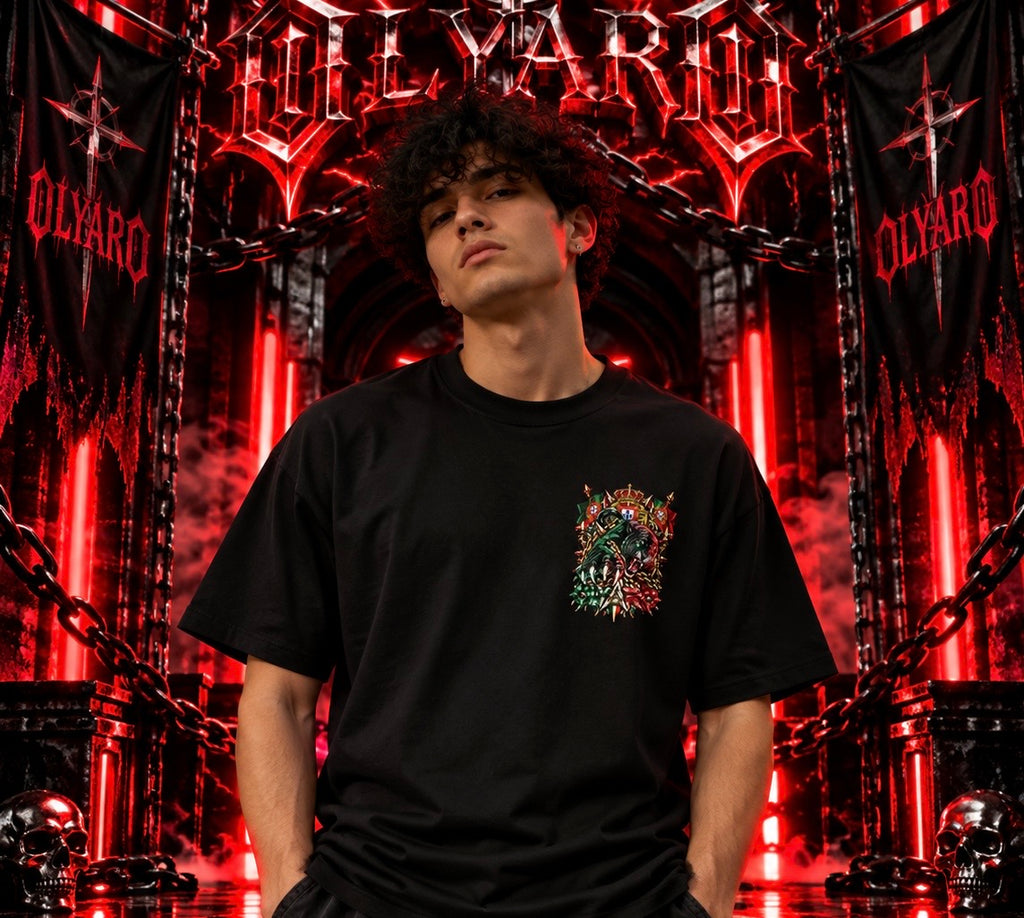 OLYARO -T-Shirt Black Edition Portugal