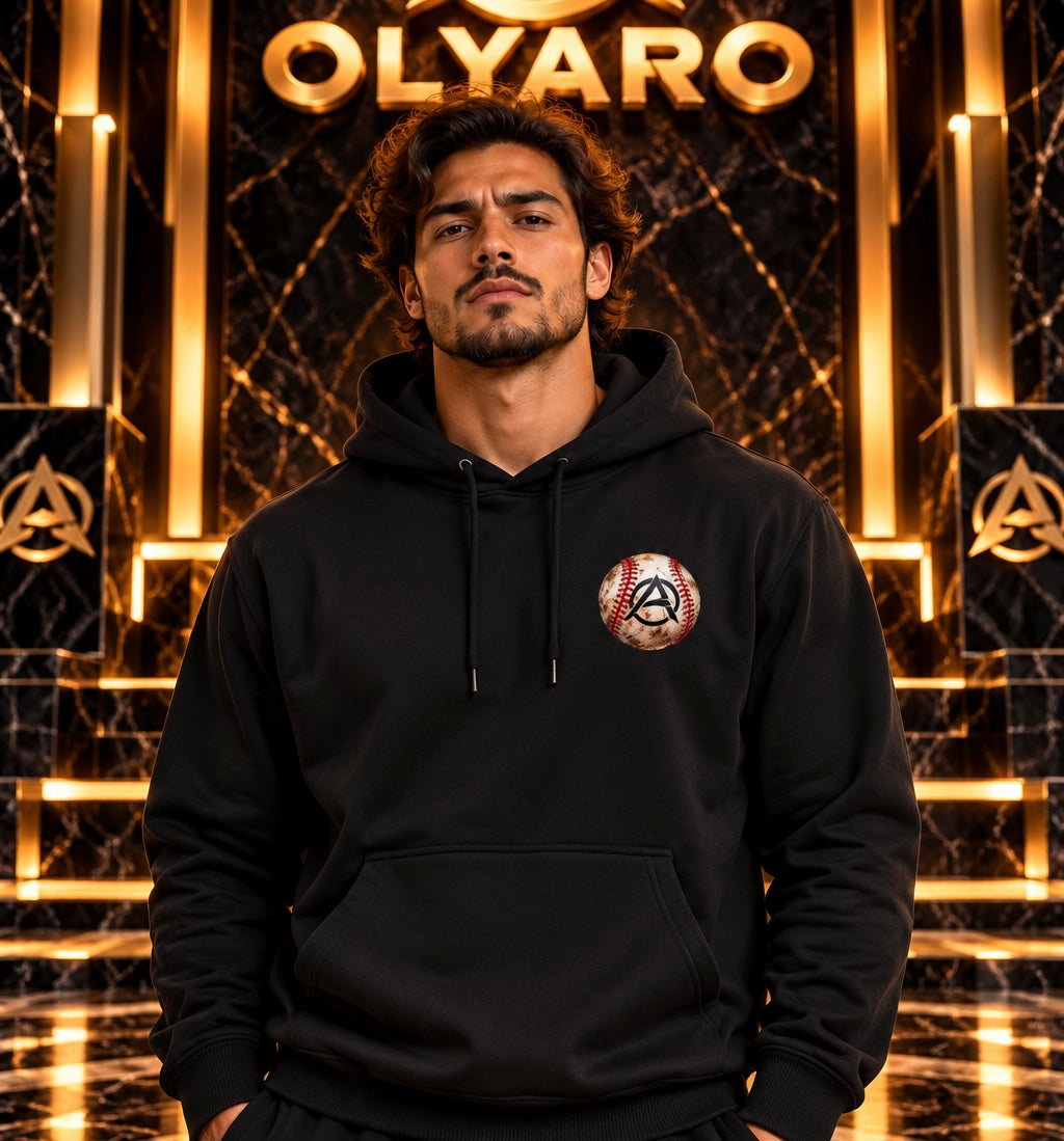 Sweatshirt OLYARO Black Edition Baseball