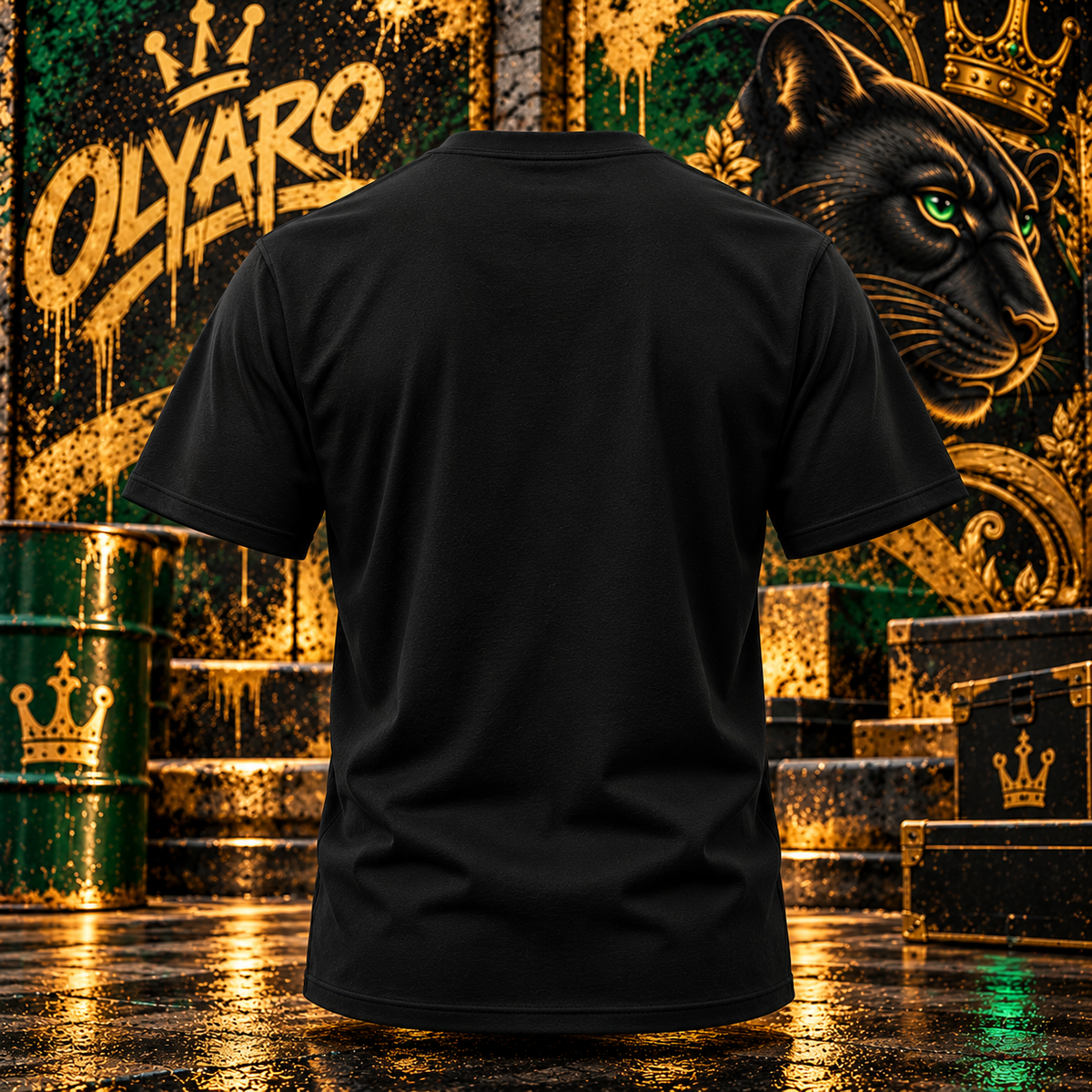 OLYARO -T-Shirt Black Edition Sneakers 2
