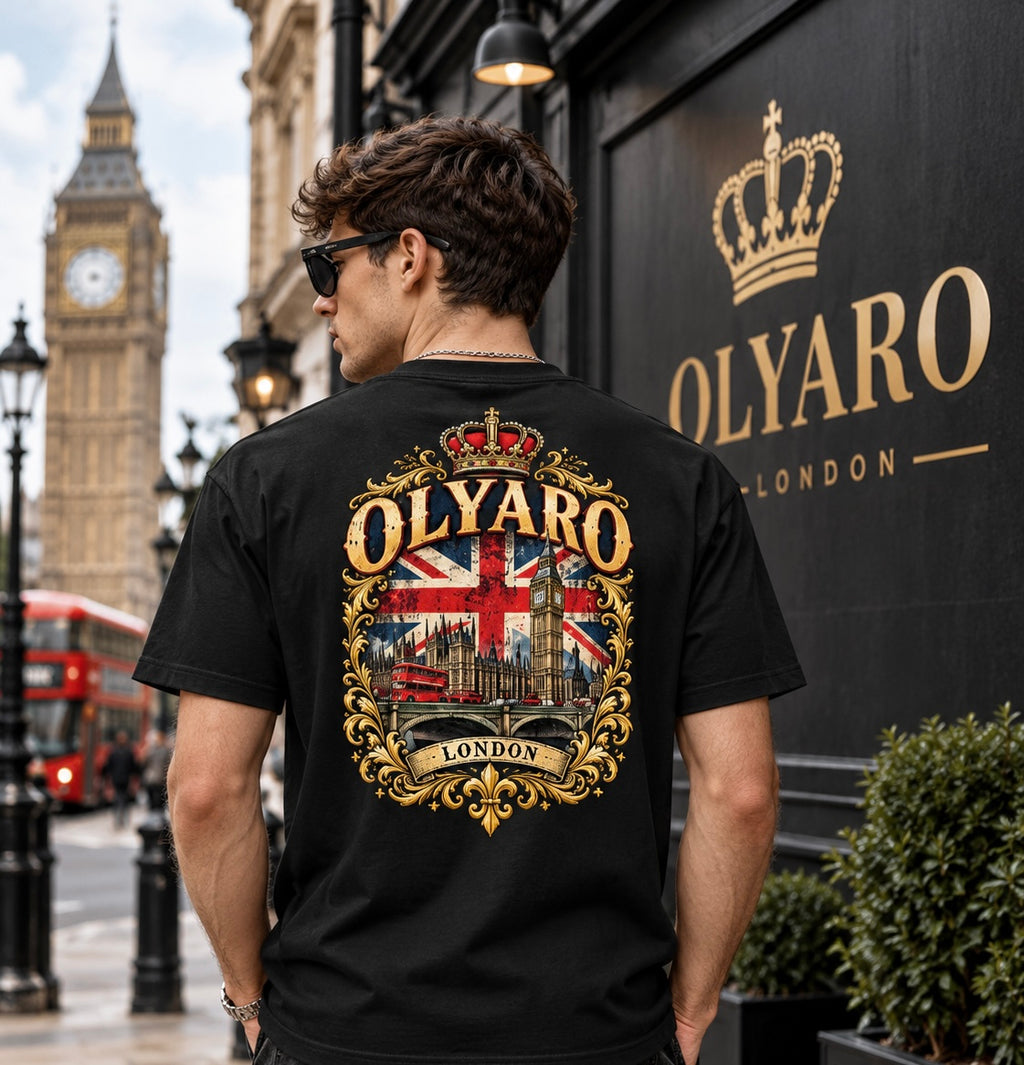olyaro T-Shirt Black Edition London