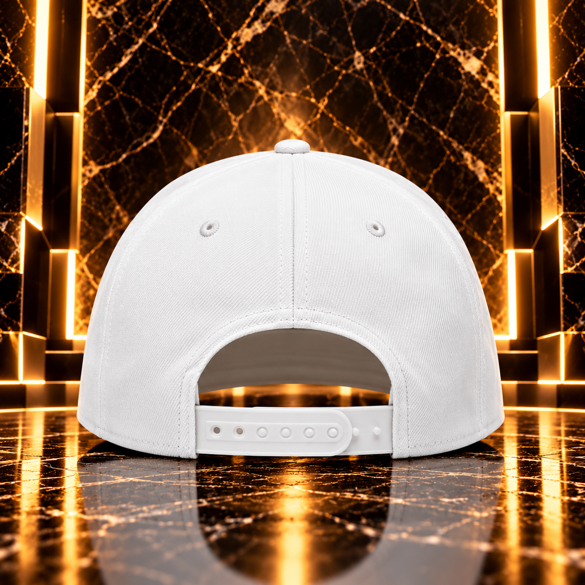 Casquette OLYARO White Edition Classic King/Black