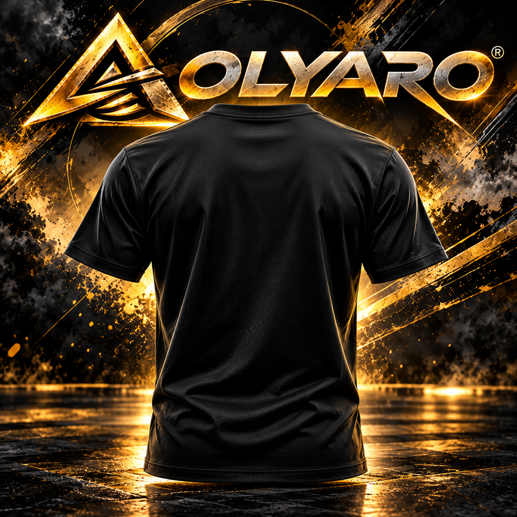 OLYARO T-Shirt Black Edition Skate