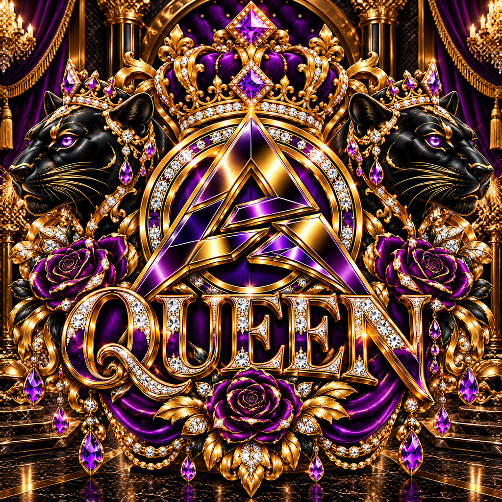 OLYARO -T-Shirt Black Edition Queen