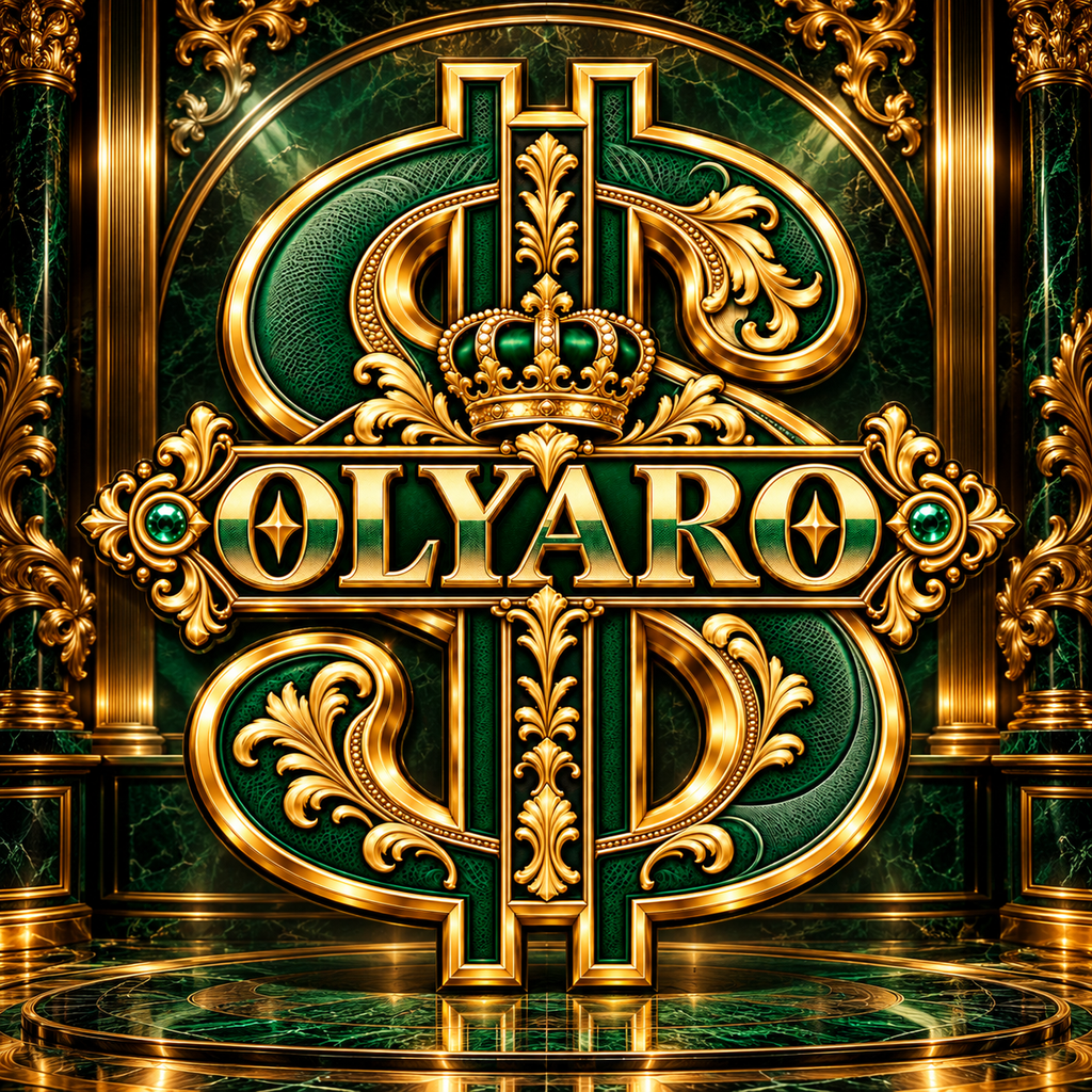 OLYARO -T-Shirt Black Edition Bling Bling