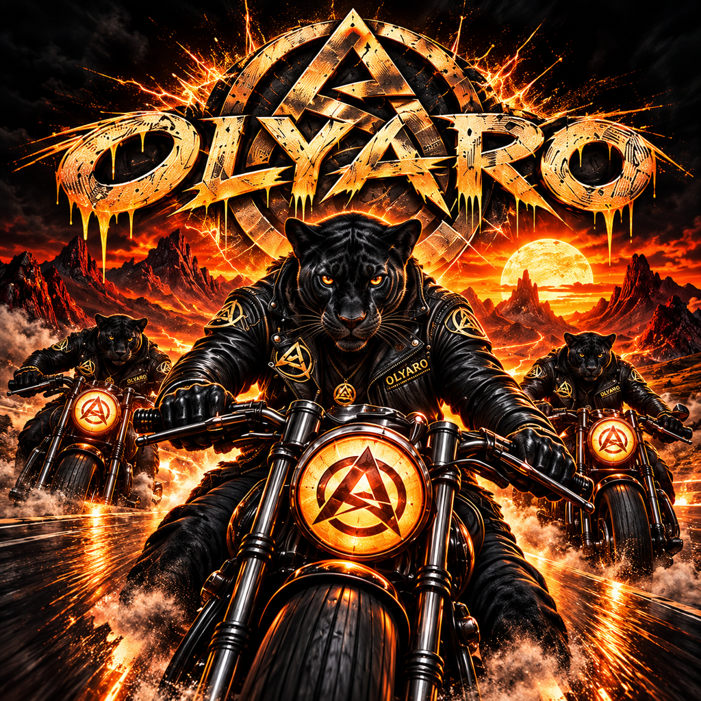 OLYARO -T-Shirt Black Edition Gang
