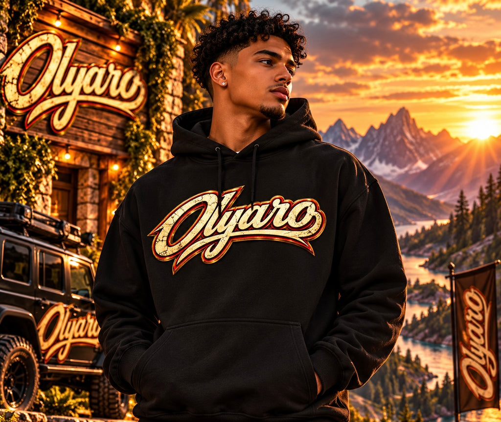 Sweatshirt  OLYARO Black Edition Vintage
