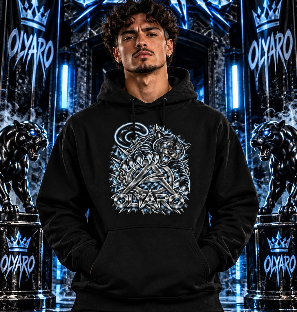 Sweatshirt  OLYARO Black Edition Classic/White