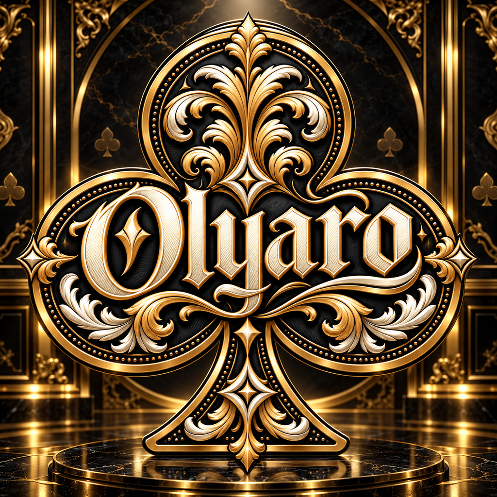 OLYARO -T-Shirt Black Edition Trèfle