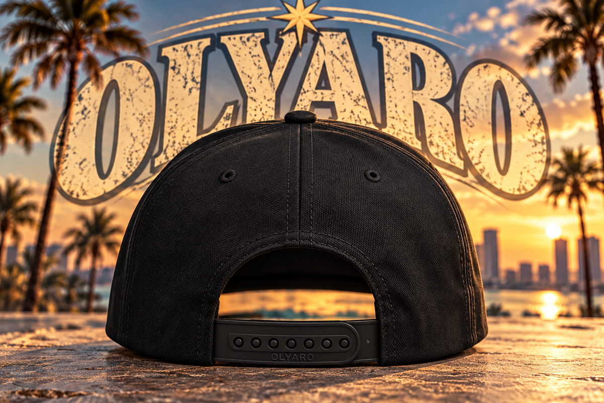 Casquette Olyaro Black Edition Americana