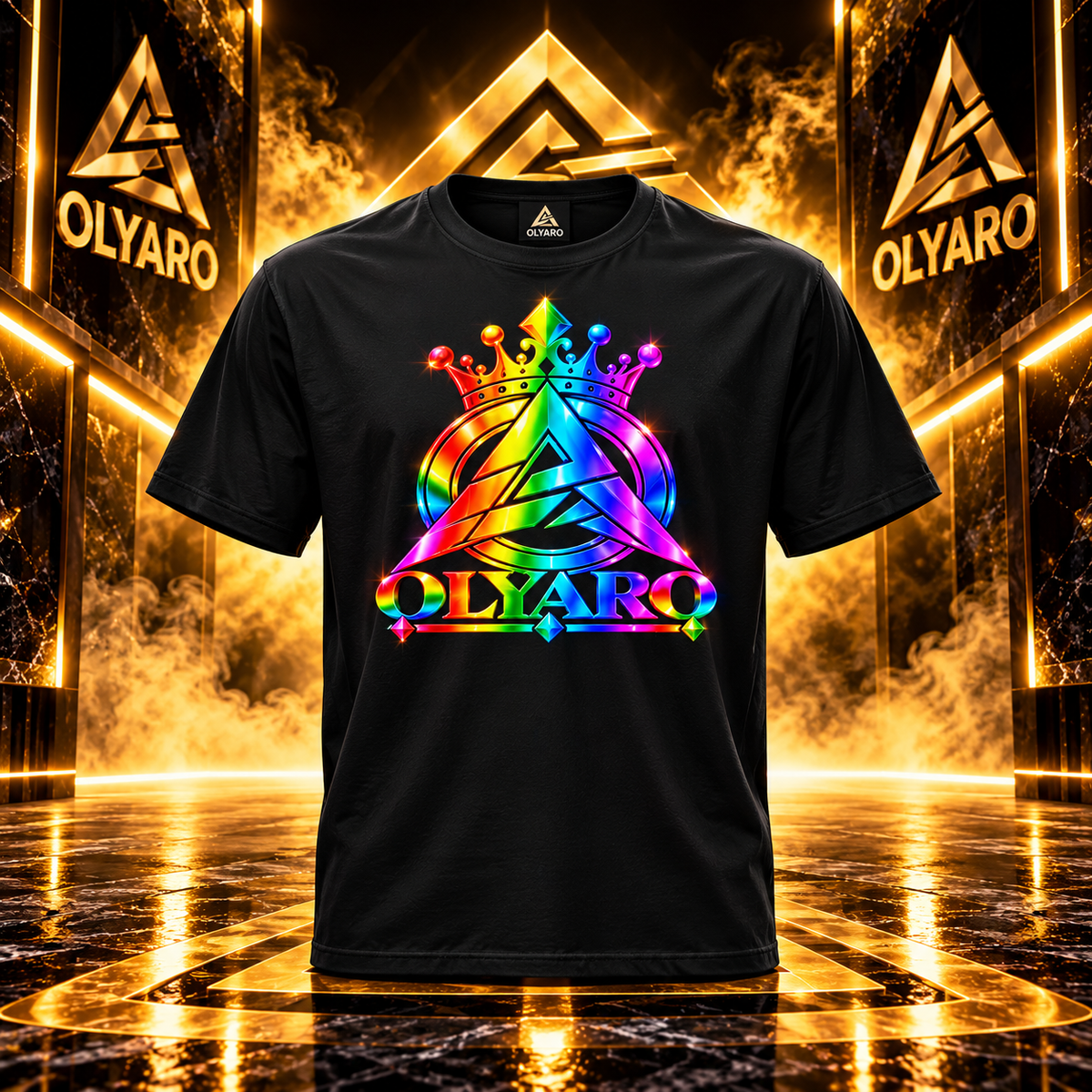 OLYARO -T-Shirt Black Edition Classic King/Arc