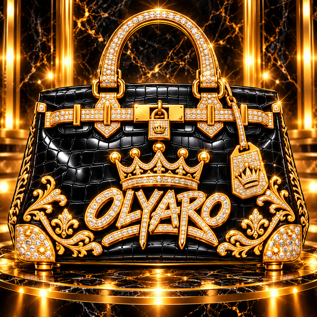 OLYARO -T-Shirt Black Edition Haute Couture