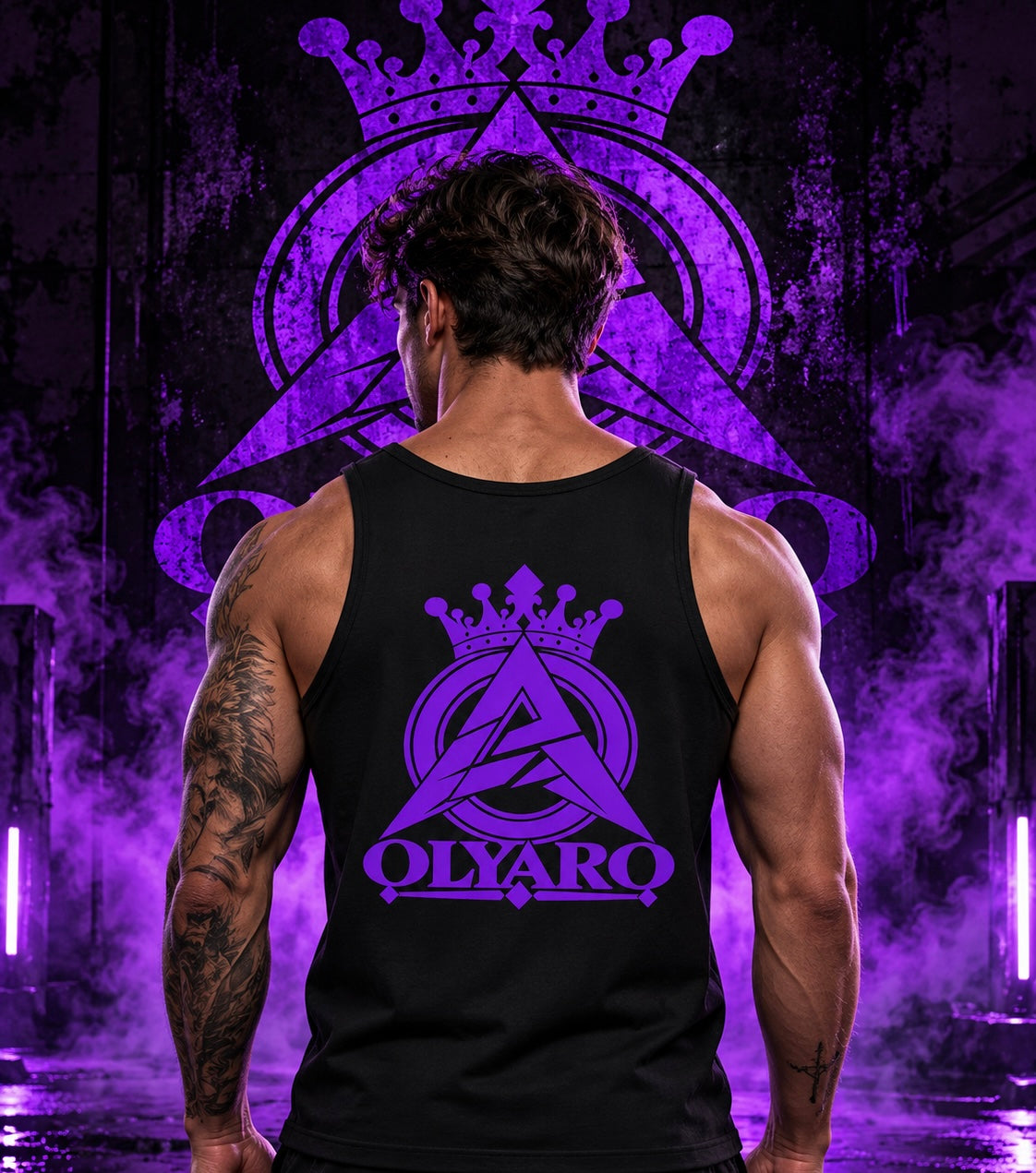 Débardeur  OLYARO Back Edition Classic Purple