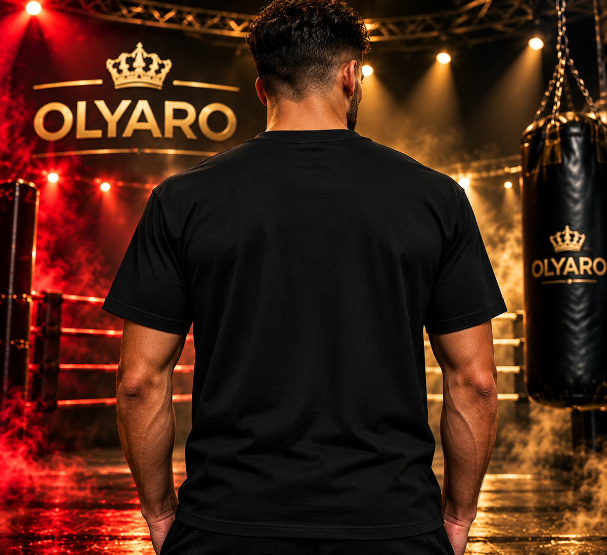 OLYARO -T-Shirt Black Edition Gala