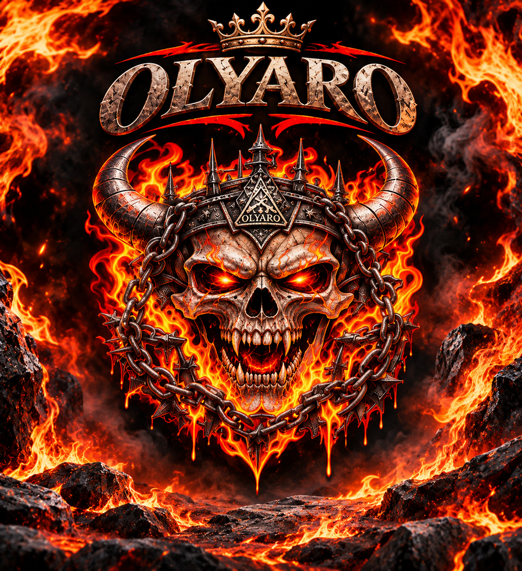 OLYARO -T-Shirt Black Edition Diablo