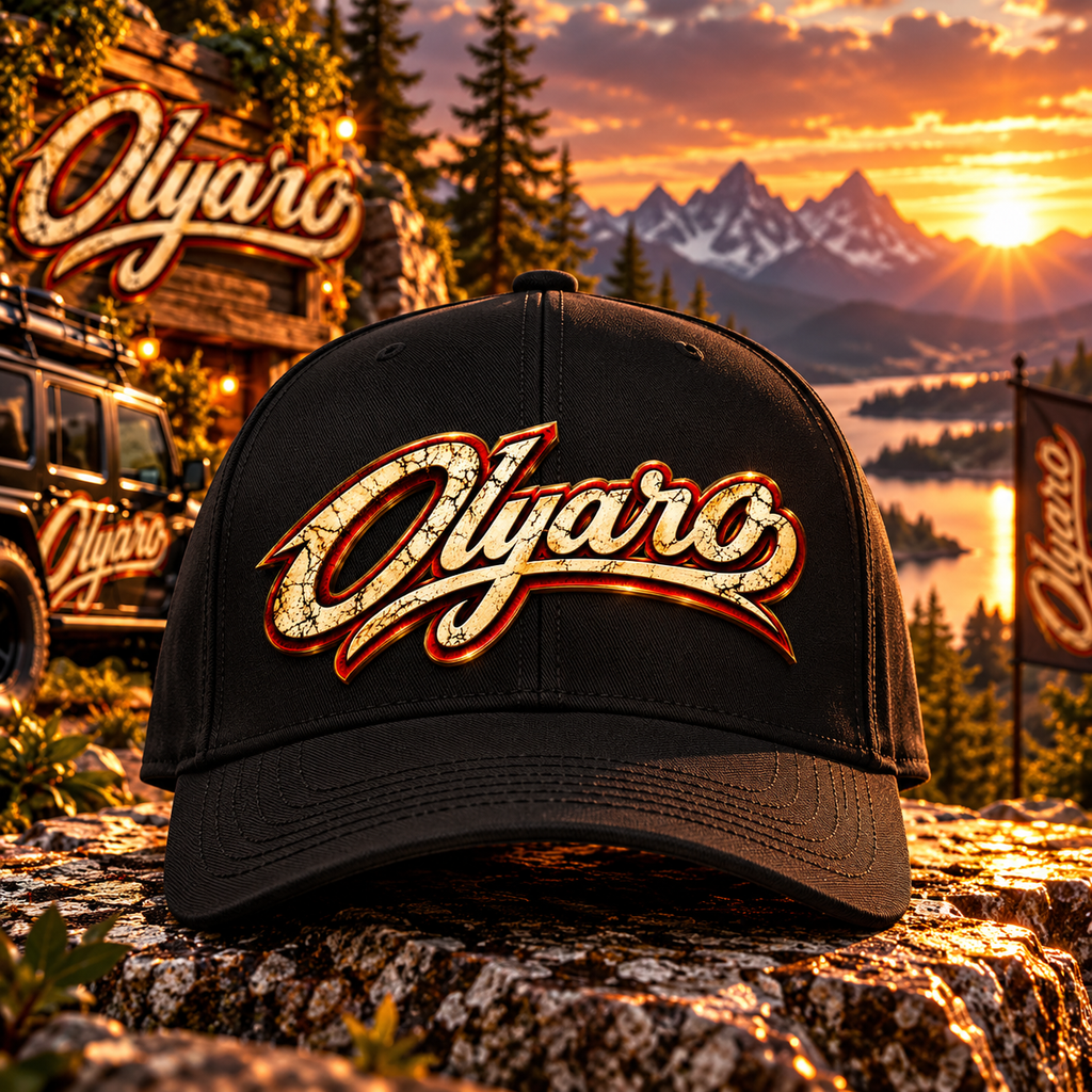 Casquette Olyaro BLACK Edition Vintage