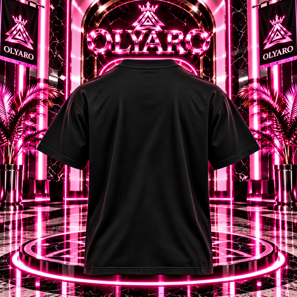 OLYARO -T-Shirt Black Edition Princesse