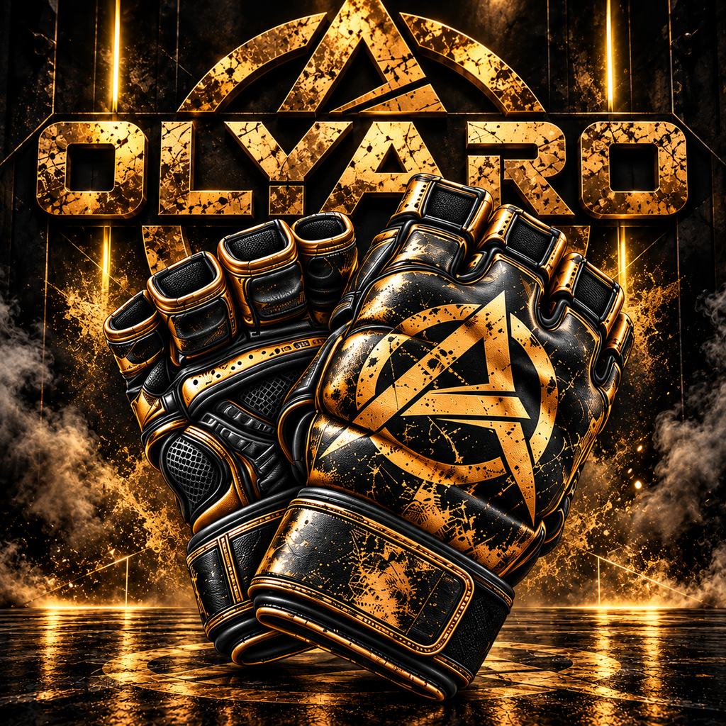 OLYARO -T-Shirt Black Edition Mma Vintage