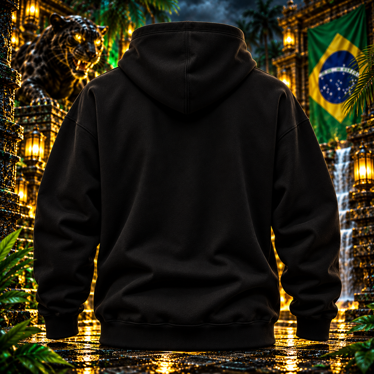 Sweatshirt  OLYARO Black Edition Brésil