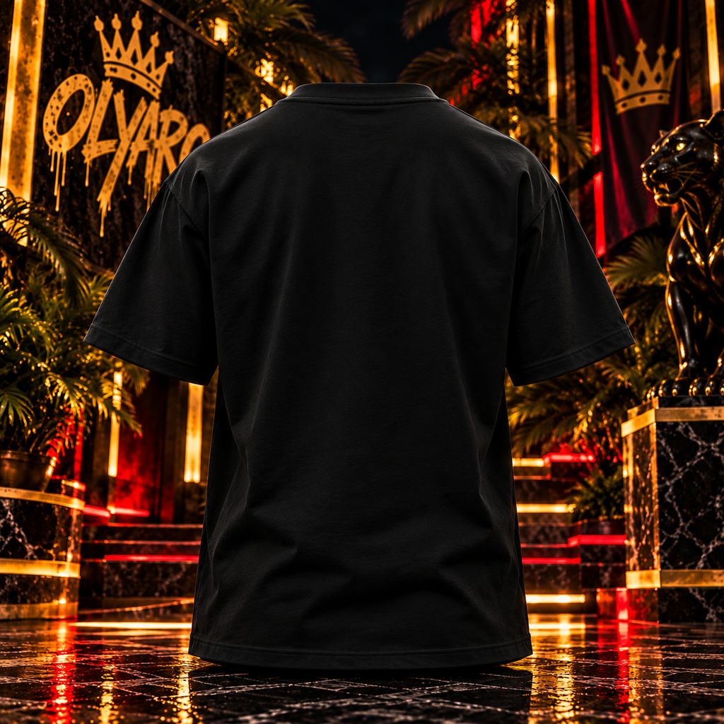 OLYARO -T-Shirt Black Edition Brésil