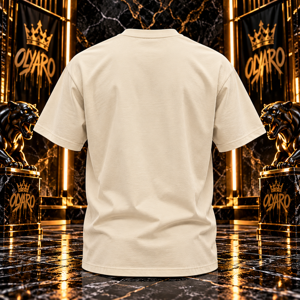OLYARO -T-Shirt Beige Edition Brown