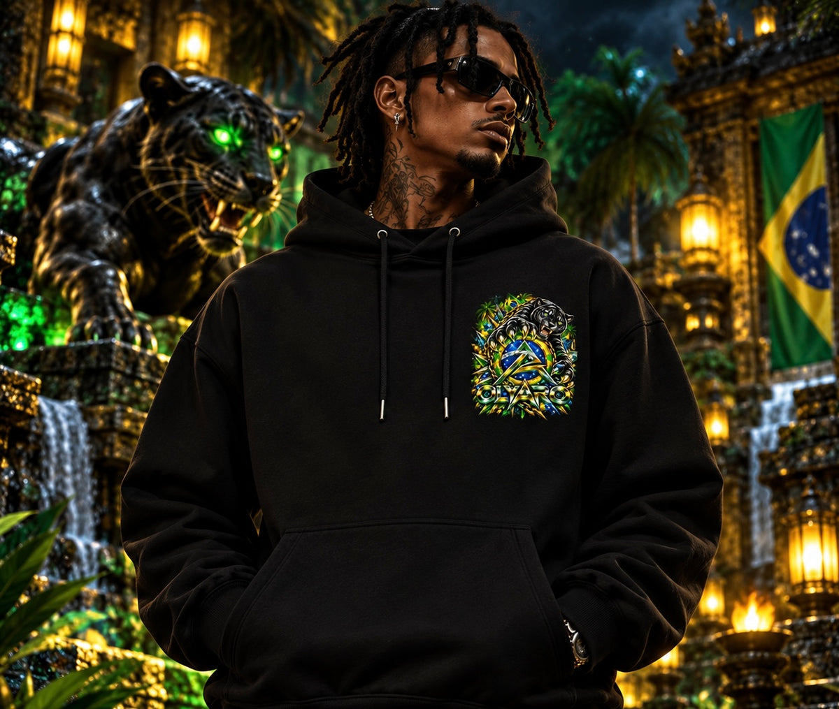 Sweatshirt  OLYARO Black Edition Brésil