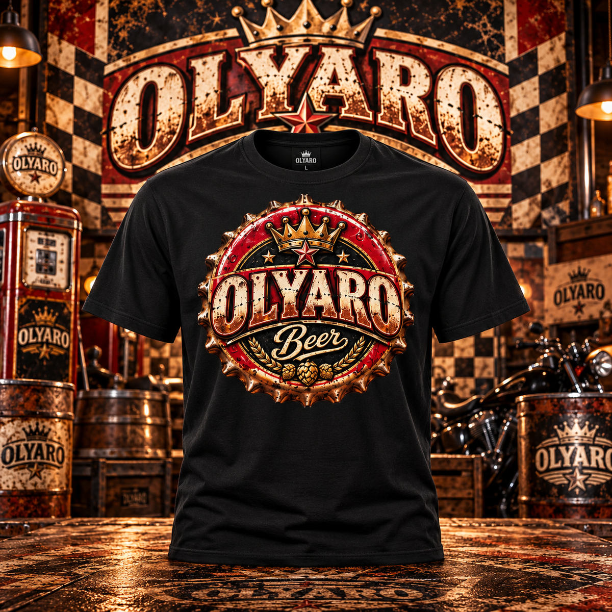 OLYARO -T-Shirt Black Edition Capsule