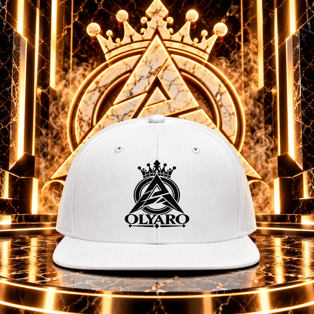 Casquette OLYARO White Edition Classic King/Black