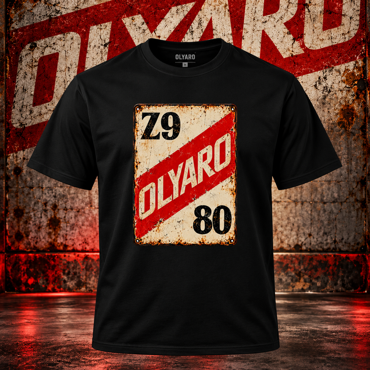 OLYARO -T-Shirt Black Edition Licence