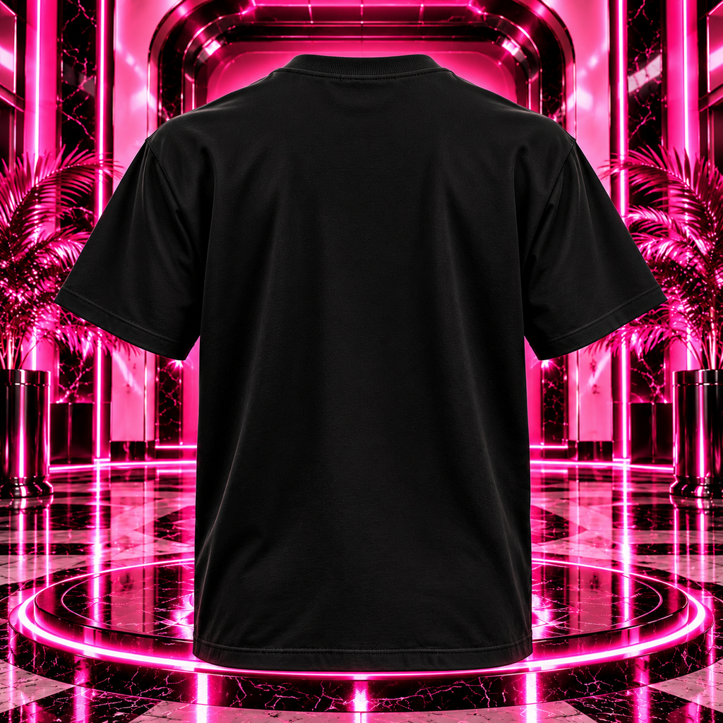 OLYARO -T-Shirt Black Big Heart