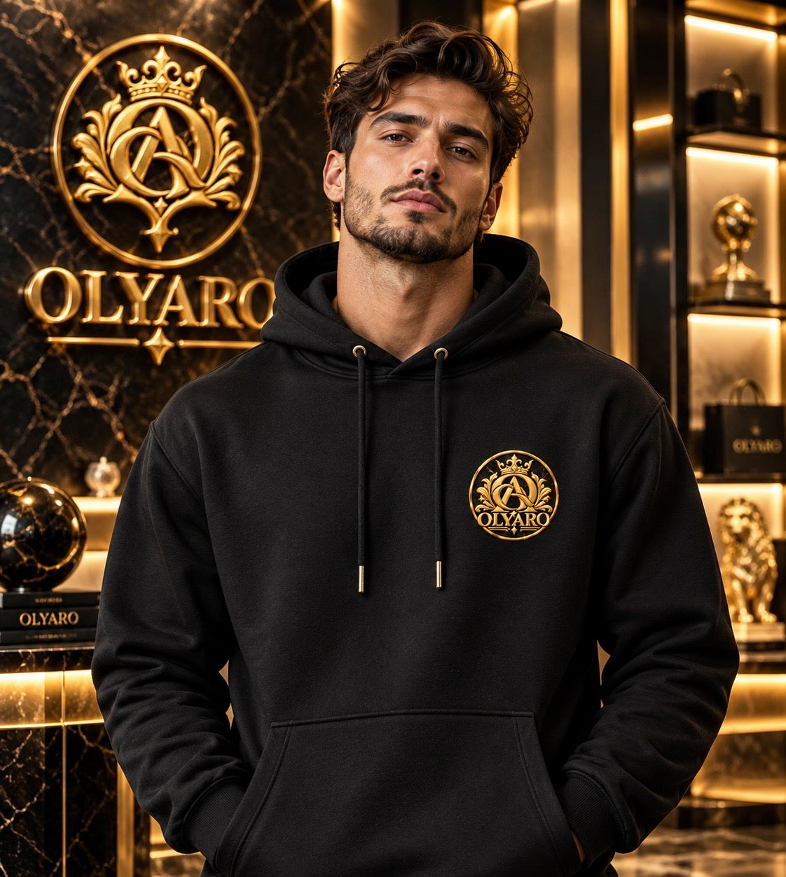 Sweatshirt  OLYARO Black Edition Bank