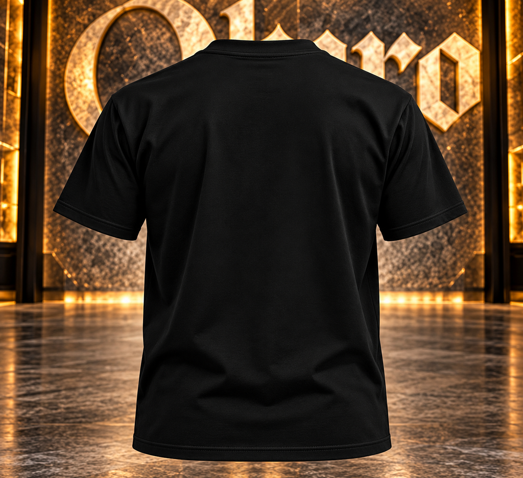 OLYARO -T-Shirt Black Edition Trèfle