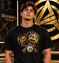 OLYARO -T-Shirt Black Edition Ping Pong