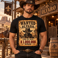 OLYARO -T-Shirt Black Edition Wanted