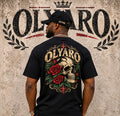 OLYARO -T-Shirt Black Edition Skulls