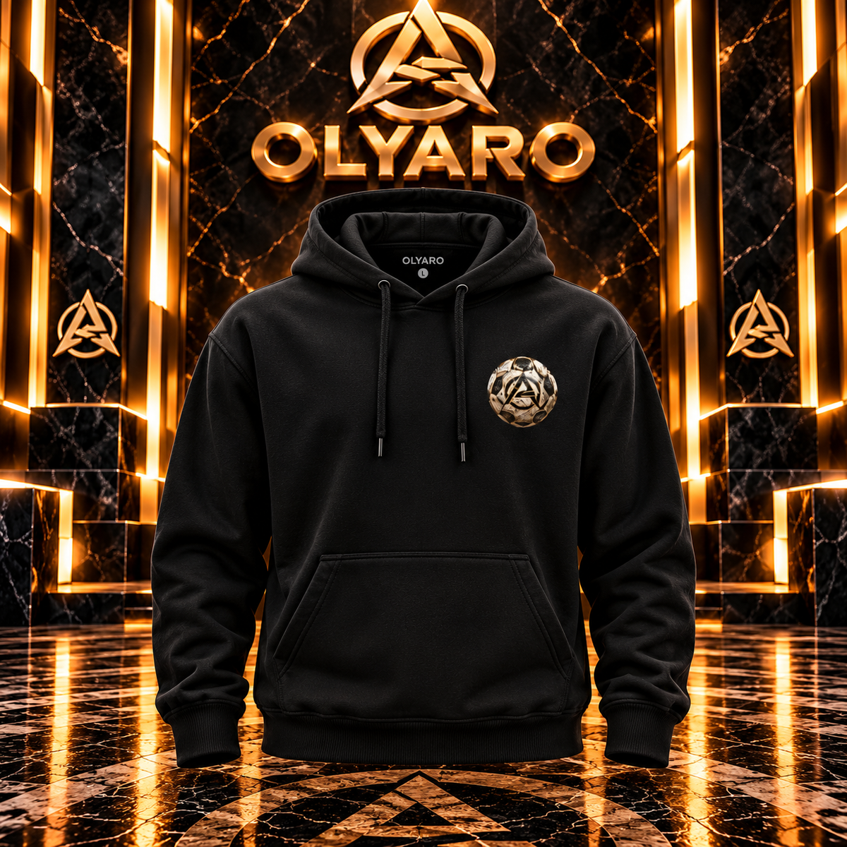 Sweatshirt OLYARO Black Edition Football