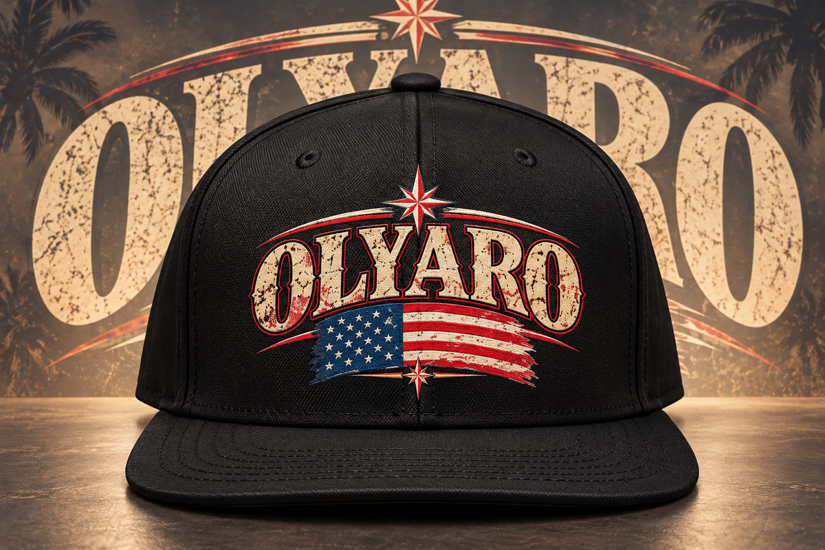 Casquette Olyaro Black Edition Americana