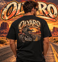 OLYARO -T-Shirt Black Edition Bikers