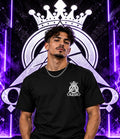 OLYARO -T-Shirt Black Edition Classic King White/Small