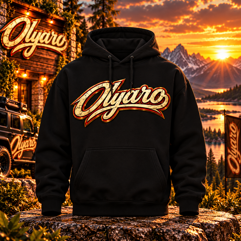 Sweatshirt  OLYARO Black Edition Vintage