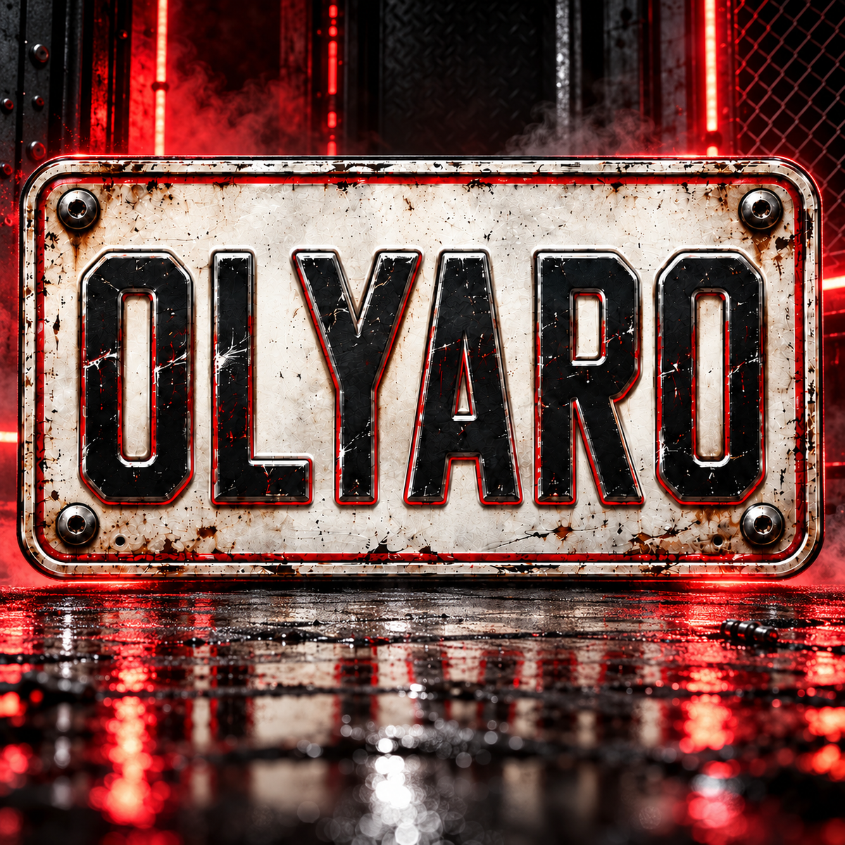 OLYARO -T-Shirt Black Edition Plaque