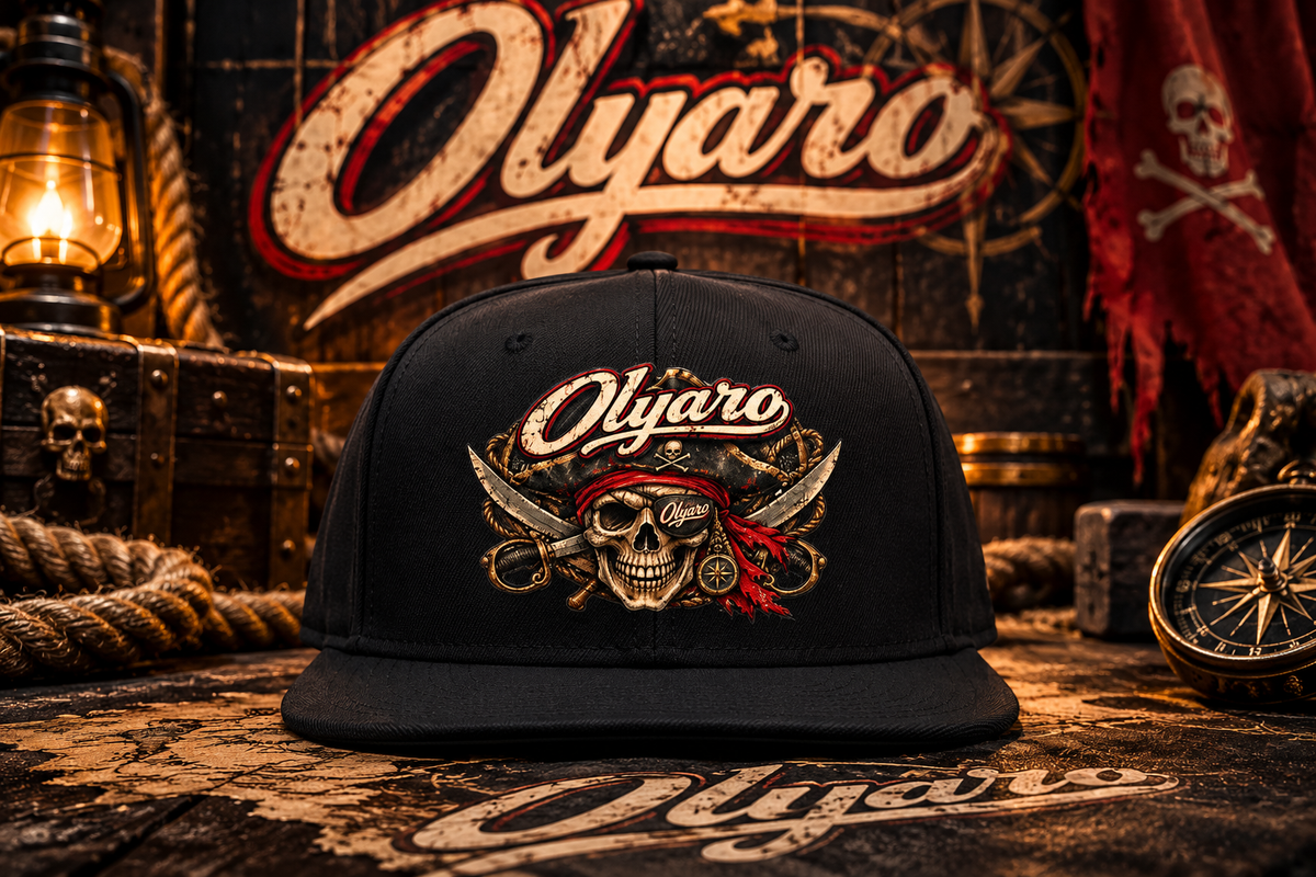 Casquette Olyaro BLACK Edition Pirates